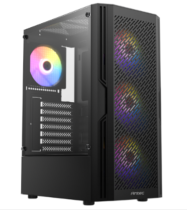 מארז Antec AX20 Elite Mid TOWER 4X120MM RGB FANS ATX MB Support