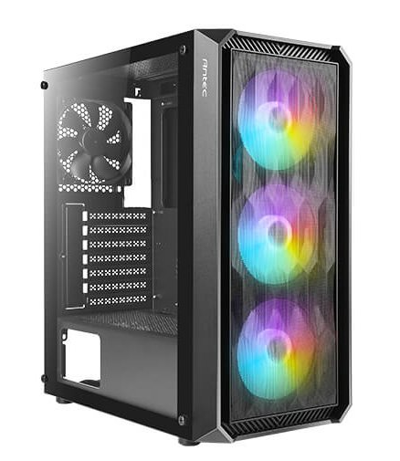 מארז Antec NX292 Mid Tower up to E-ATX MB 3X120MM RGB SIDE GLASS