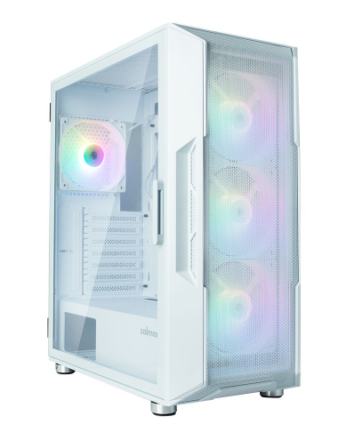 מארז מחשב CASE ZALMAN MID TOWER I3 NEO TEMPERED GLASS White