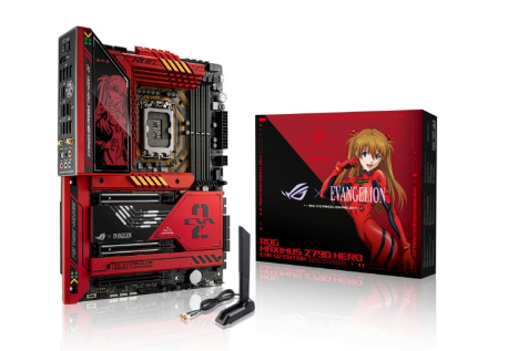 לוח אם ASUS ROG MAXIMUS Z790 HERO EVA-02 Intel LGA1700 Z790 DDR5 - מהדורה מיוחדת EVA-02