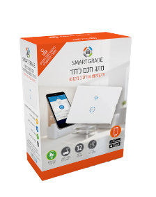 מפסק חכם לדוד להתקנה בקופסת גוויס SmartGrade