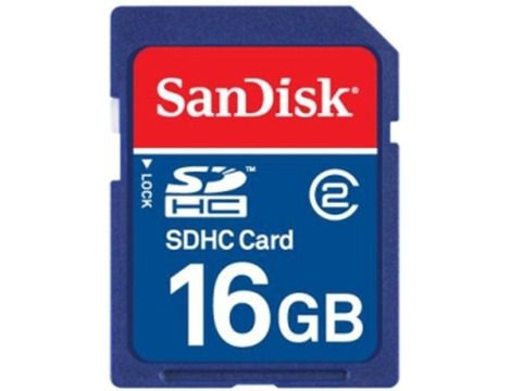 כרטיס זכרון SDHC 16GB
