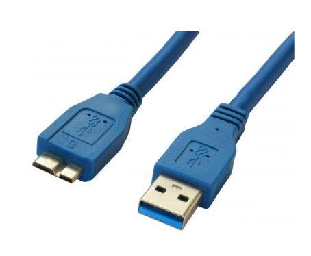כבל מחיבור USB 3.0 Type-A לחיבור Micro USB 3.0 באורך 1.8 מטר