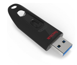 זיכרון נייד SanDisk Cruzer Ultra USB 3.0 SDCZ48-128G