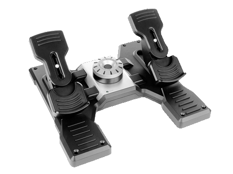 דוושות טיסה Logitech G Flight Simulator Rudder Pedals