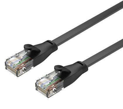 כבל Unitek C1811GBK CAT6 UTP FLAT CABLE 3.0m ‏