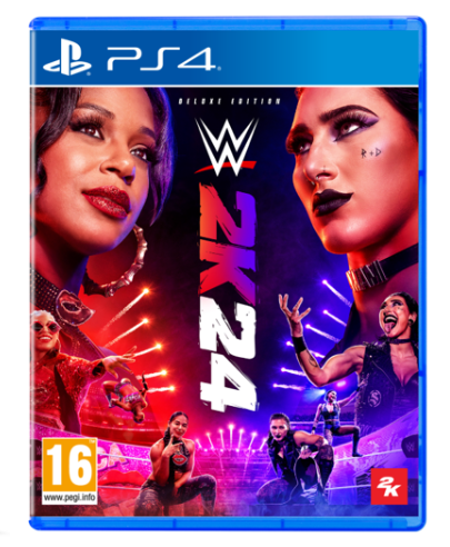 WWE 2K24 PS4 Deluxe Edition