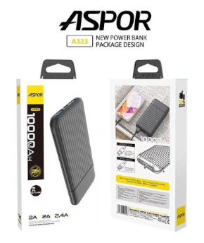 מטען נייד Aspor A323 10000mAh Power Bank