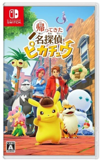 Detective Pikachu Returns (Japan Version) Nintendo Switch