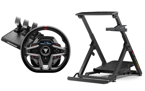 באנדל הגה Thrustmaster T248P/X + מעמד Next Level Wheelstand 2.0