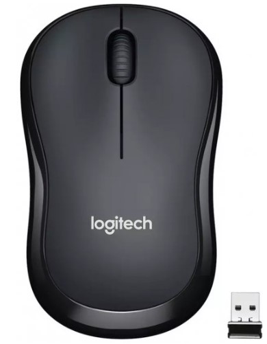 עכבר אלחוטי Logitech M220 Silent Retail  צבע אפור