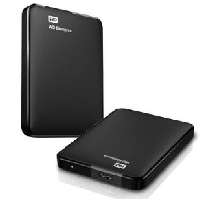 כונן חיצוני קשיח ווסטרן דיגיטל - Western Digital  Elements Portable 2TB