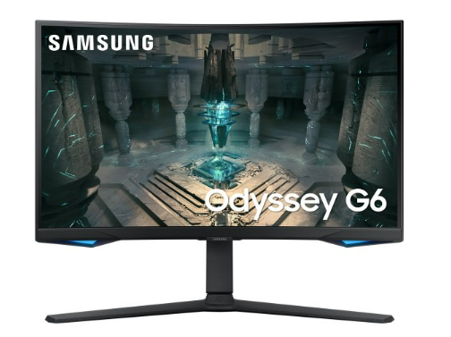 מסך מחשב גיימינג קעור Samsung Odyssey G6 S27BG650EM HDR 26.9' VA 240Hz