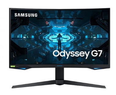 מסך מחשב גיימינג קעור Samsung Odyssey G7 C32G75TQSP HDR 31.5 Inch QLED VA 240Hz