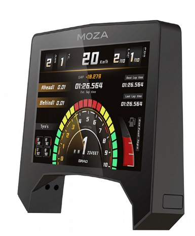 צג שעונים דיגיטלי Moza Racing RM