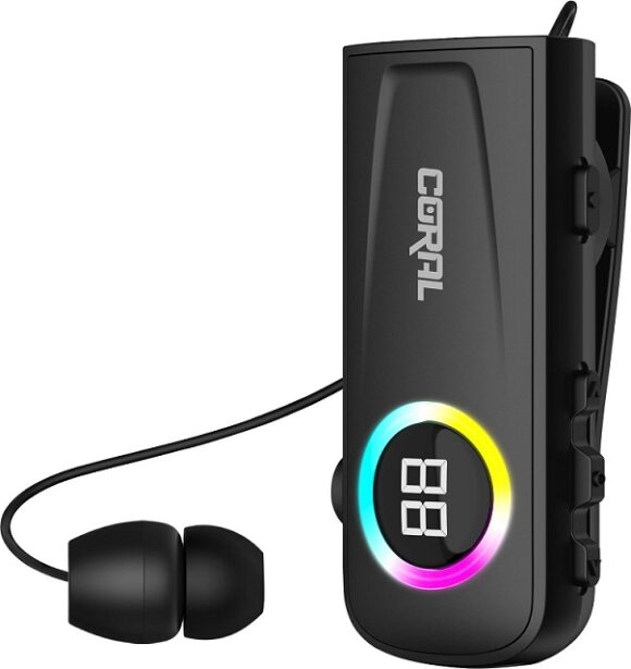 אוזניית Bluetooth רולר CORAL VIBE 4 שחור