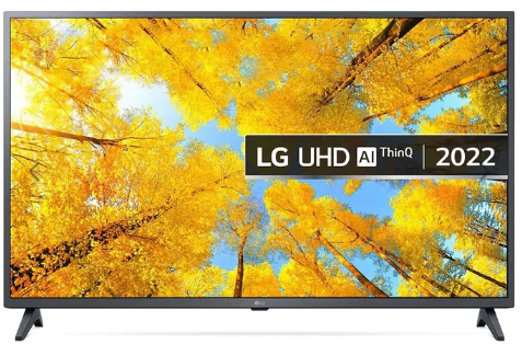 טלוויזיה LG UHD בגודל 43 אינץ' ברזולוציית 4K דגם: 43UQ75006LG