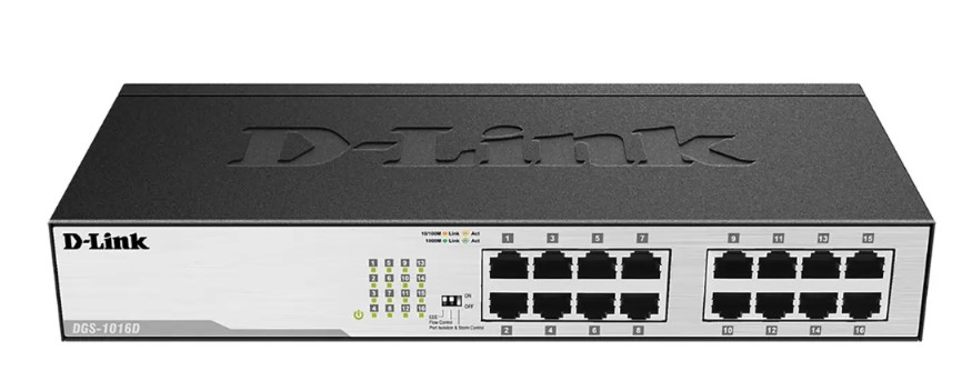 רכזת רשת / ממתג D-Link DGS1016D
