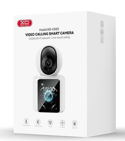 מצלמת אבטחה XO CR03 Xiaozhi 200W Pixel Bi-directional Video Camera (2.4G Wireless WiFi)