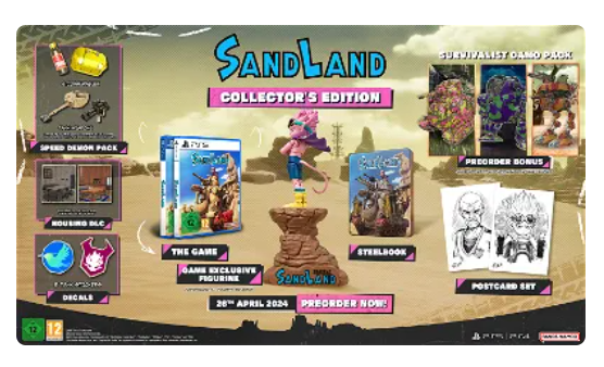 SAND LAND PS5 Collectors Edition