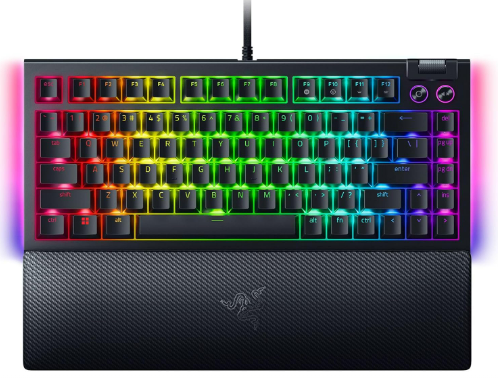 מקלדת גיימינג מכנית Razer BlackWidow V4 75%