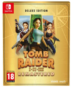 Tomb Raider I-III Remastered Deluxe Edition Nintendo Switch