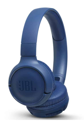 אוזניות חוטיות בצבע כחול JBL TUNE T500 יבואן רשמי
