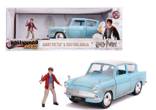 Jada Toys USA |Harry Potter & 1959 Ford Anglia