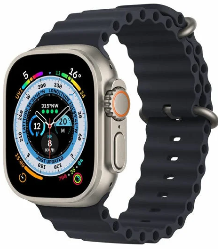 שעון חכם XO M8Ultra שחור 45 מ”מ תומך GPS ומדידת חמצן בדם