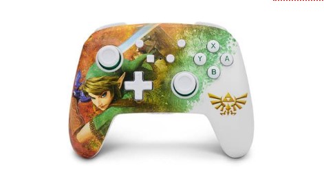 בקר אלחוטי PowerA Link Watercolor Zelda