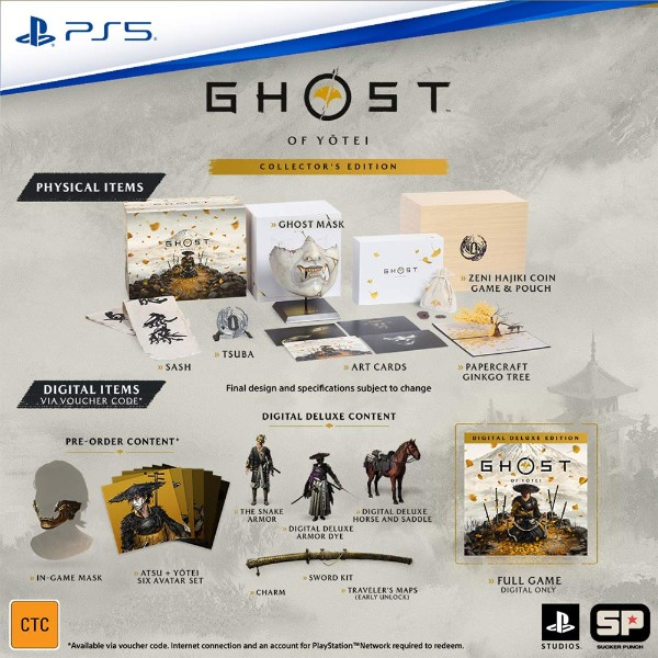 Ghost of Yotei Collector's Edition PS5