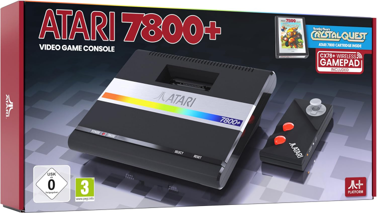 קונסולת רטרו ATARI 7800+
