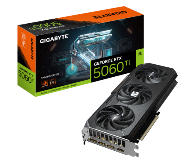 כרטיס מסך Gigabyte RTX 5060 Ti Gaming OC 8GB