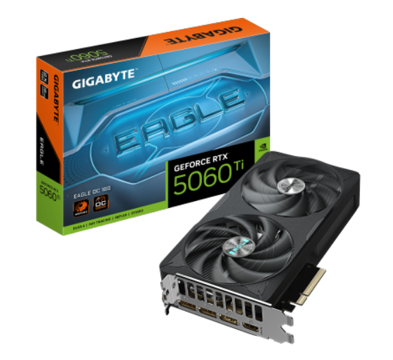 כרטיס מסך Gigabyte RTX 5060 Ti Eagle OC 16GB