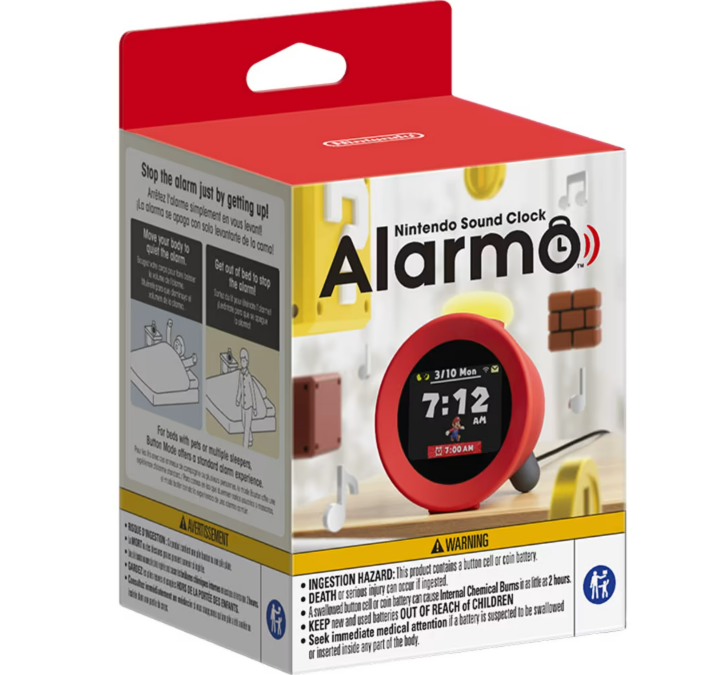 שעון מעורר נינטנדו Nintendo Sound Clock Alarmo