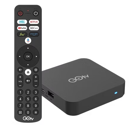 סטרימר GOtv Y 4K Ultra HD Android TV 14 שנה אחריות ע"י היבואן הרשמי