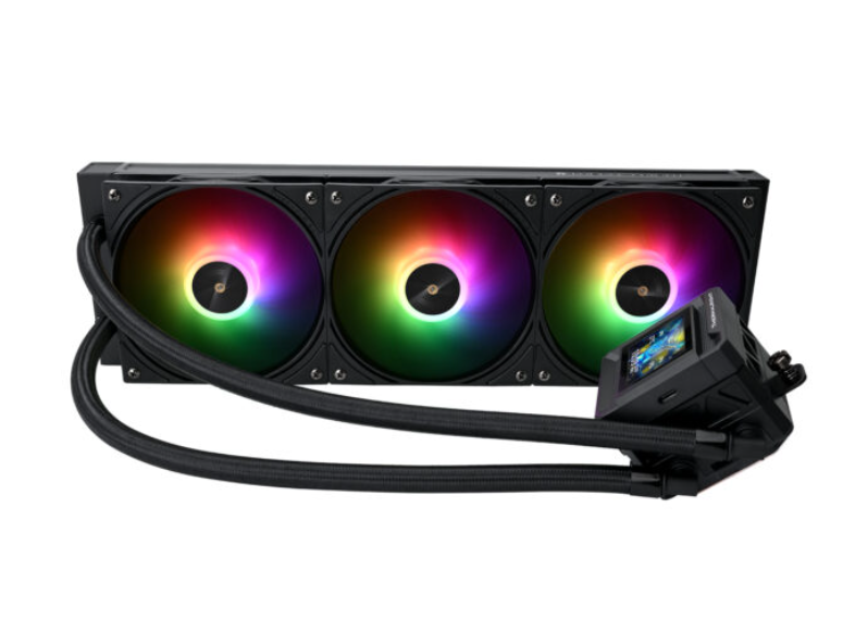 קירור נוזלי עם מסך Frozen Warframe 360 SE ARGB BLACK