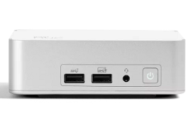 מחשב נייח מיני ASUS NUC 13 Pro Kit i7-1360P White US Vivid Canyon  RNUC13VYKI70