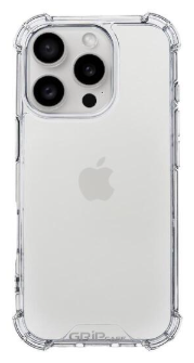 כיסוי שקוף iPhone 16 Pro Max של Grip Case Guard