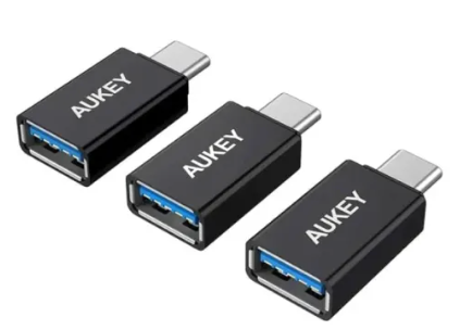 AUKEY שלישיית מתאמים USB To Type-C