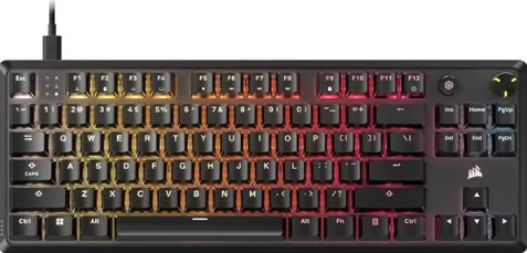 מקלדת גיימינג מכנית CORSAIR K70 CORE TKL RGB