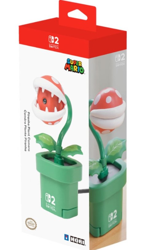 מצלמה מקורית ממותגת Piranha Plant Nintendo Switch 2