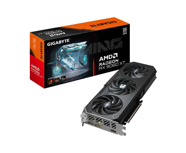 כרטיס מסך Gigabyte Radeon RX 9060 XT GAMING OC 16GB