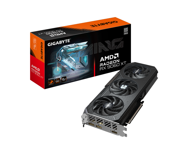 כרטיס מסך Gigabyte Radeon RX 9060 XT GAMING OC 8GB