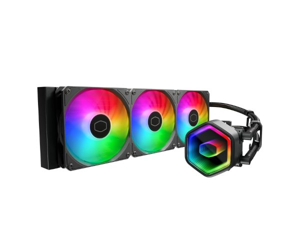 קירור נוזלי Cooler Master 360 Core II 280W TDP Intel/Amd שחור/לבן