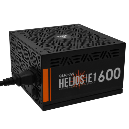 ספק כוח Gamdias HELIOS E1-600 - 600W 80% FIXED
