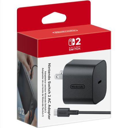 מטען מקורי Nintendo Switch 2 AC Adapter