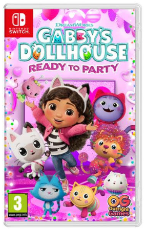 GABBY'S DOLLHOUSE READY TO PARTY Nintendo Switch הזמנה מוקדמת