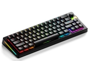 מקלדת מכאנית אלחוטית Glorious GMMK 3 PRO HE 65% Prebuilt Wireless שחור