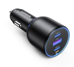 מטען מהיר לרכב 3 יציאות CD293 Ugreen